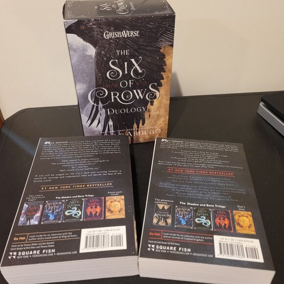 The Six Of Crows Duology By Leigh Bardugo  Grishaverse Hardcover Box Set - Picture 7 of 9
